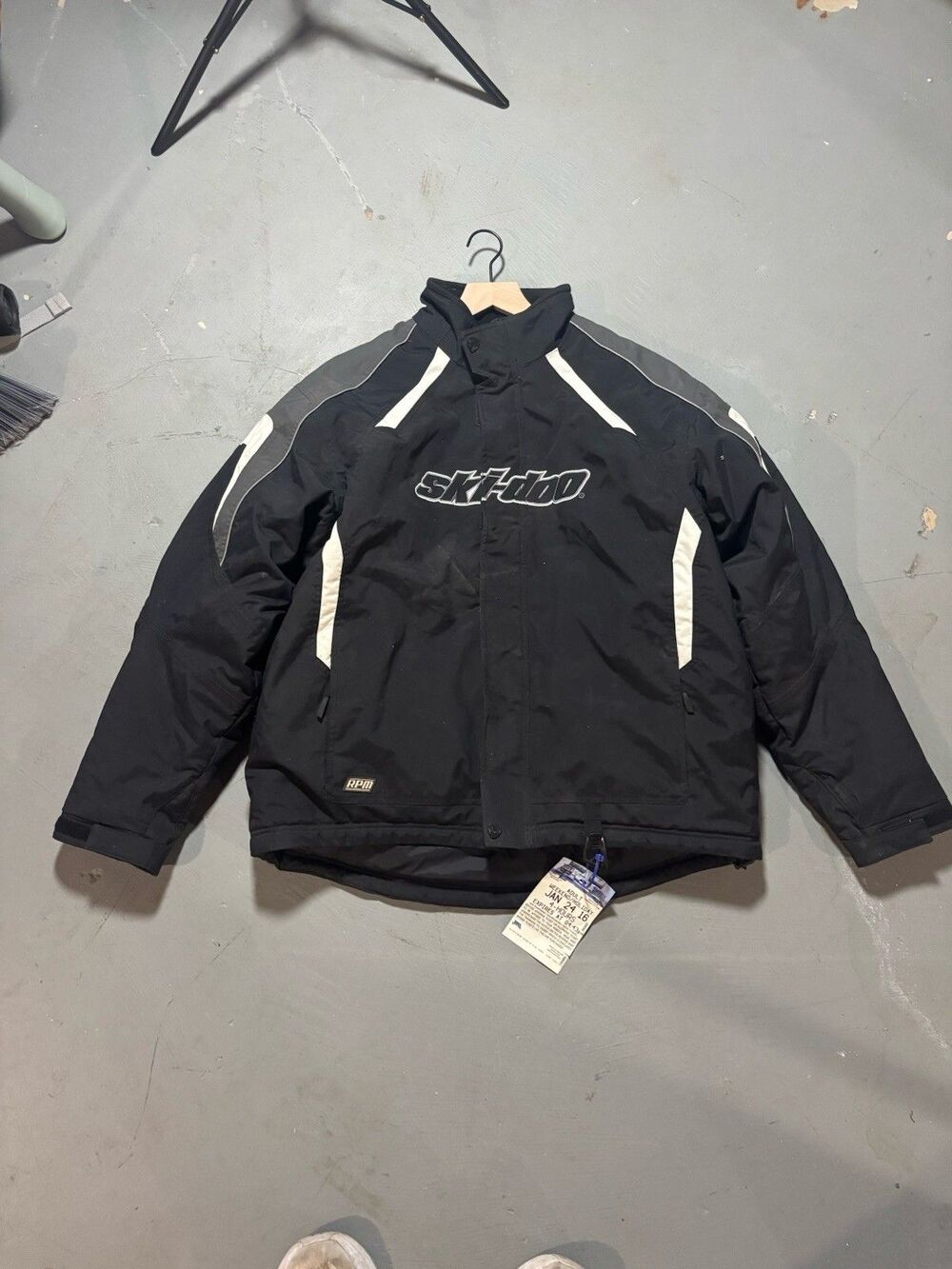Ski-Doo RPM Ski Jacket Insulated Winter ROTAX XPS Black BRP Sz XL